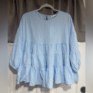 NWT Boutique Babydoll Top